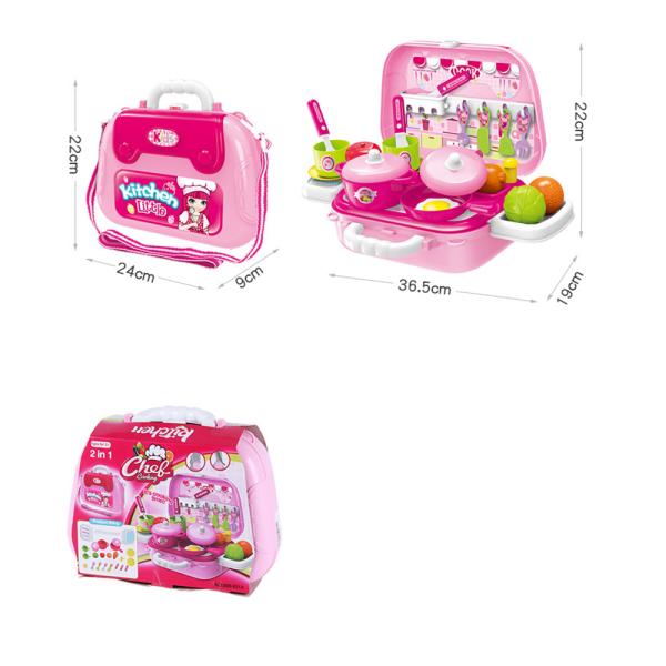 Großhandel B2B Spiel Kinderthemen Spielzeug Rollenspiel Make-up Tasche